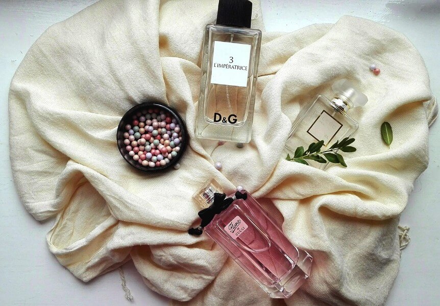 여러가지 화장품들