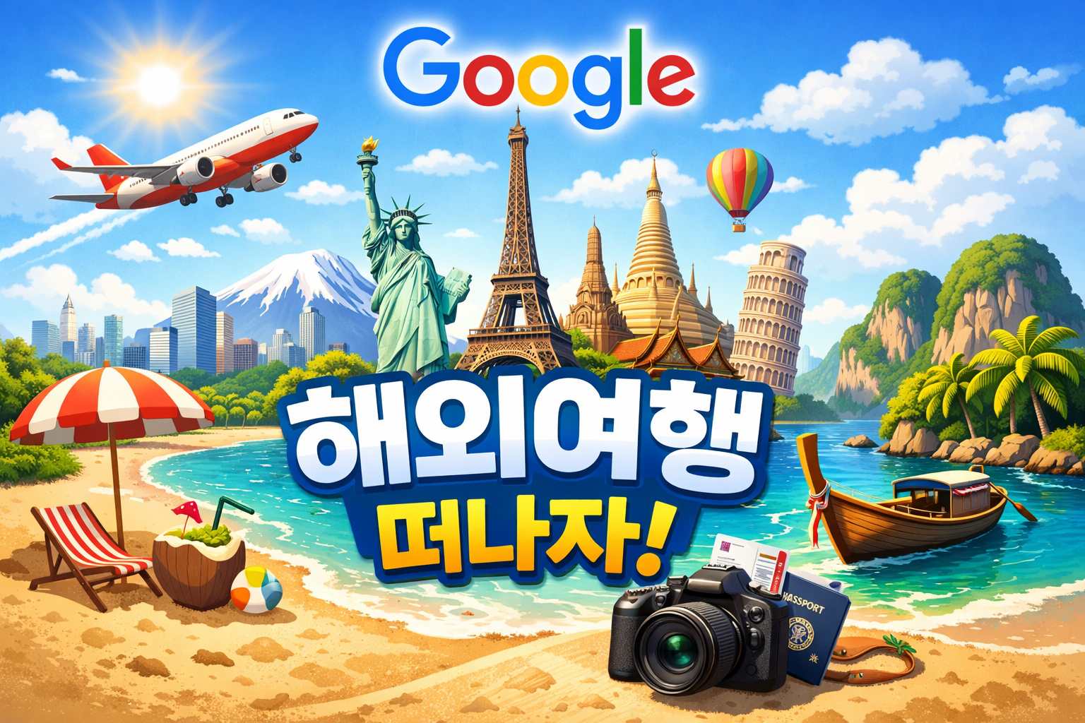 해외여행 구글지도 활용법 (장소저장, 맛집검색, 오프라인지도)