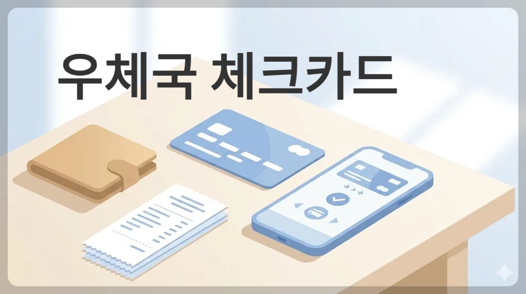 우체국 체크카드