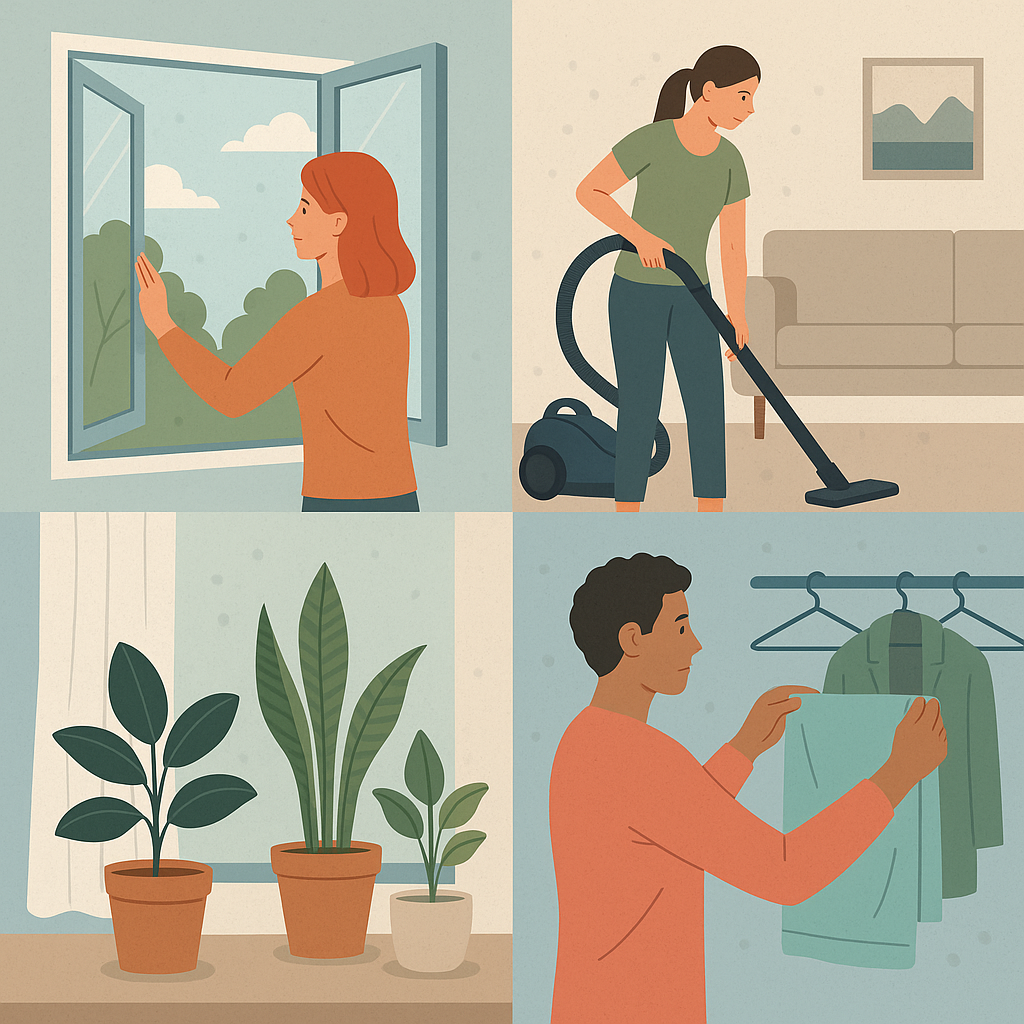 공기청정기 없이 초미세먼지 줄이는 생활 습관