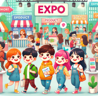 박람회에 참여한 사람들