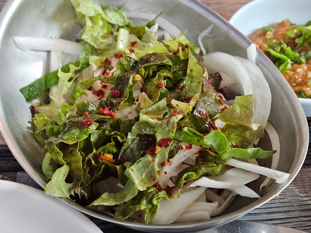 모슬포 부두식당 밑반찬