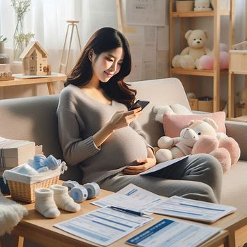 산모 대상 바우처 제도 관련 이미지