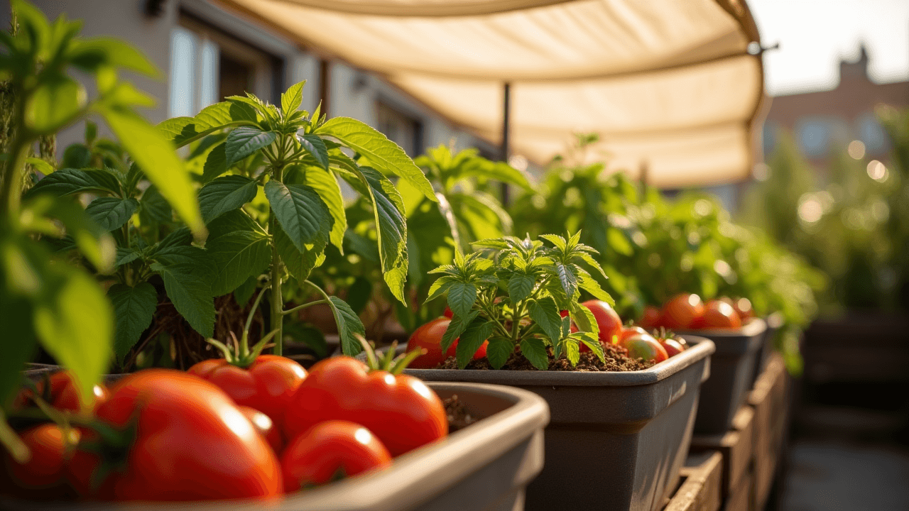 여름철 옥상텃밭 관리