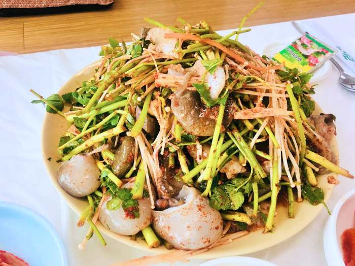 생생정보 충남 서천 주꾸미 한 상 맛집