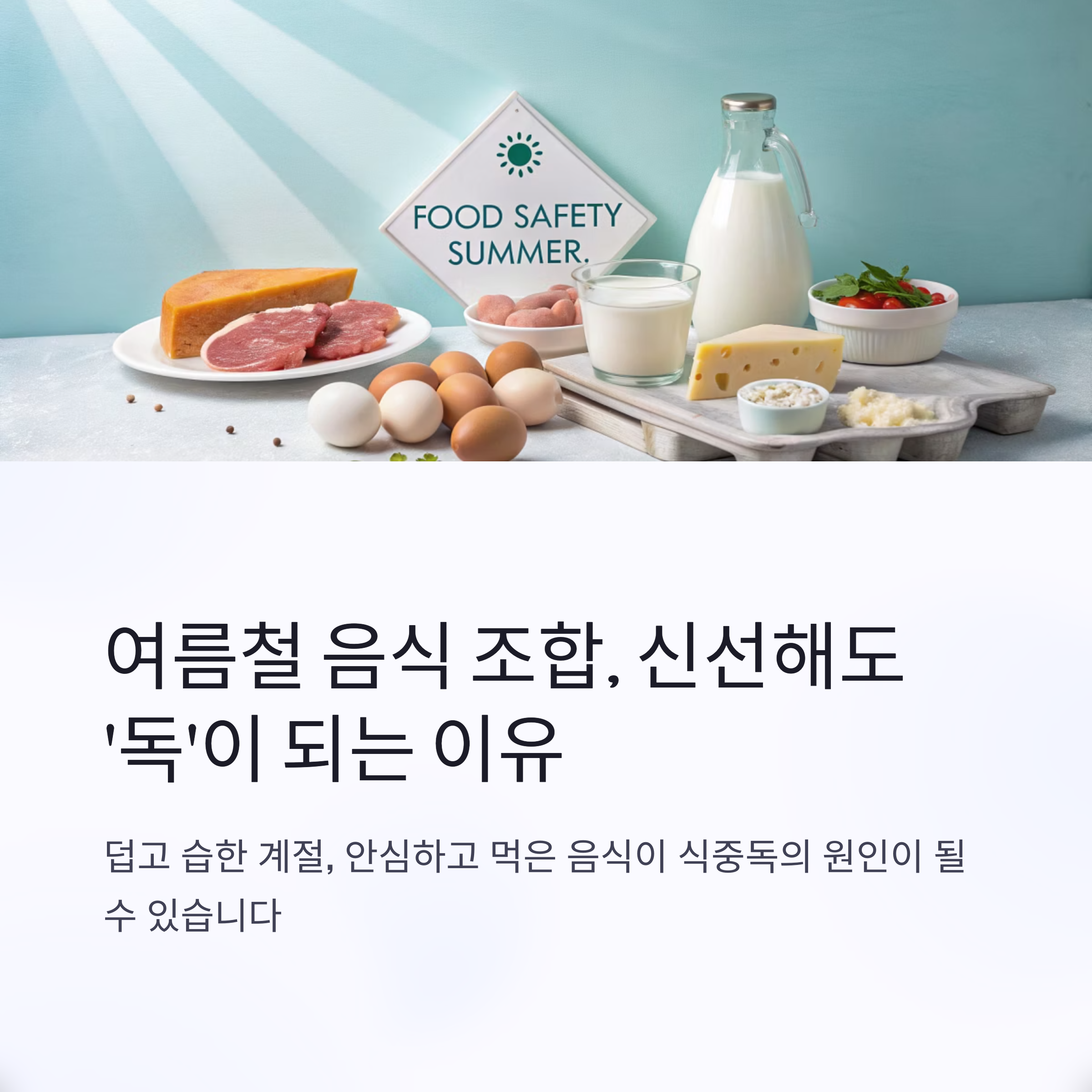 음식 조합