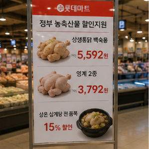 중복 보양식 할인! 알뜰하게 장보는 최고의 기회