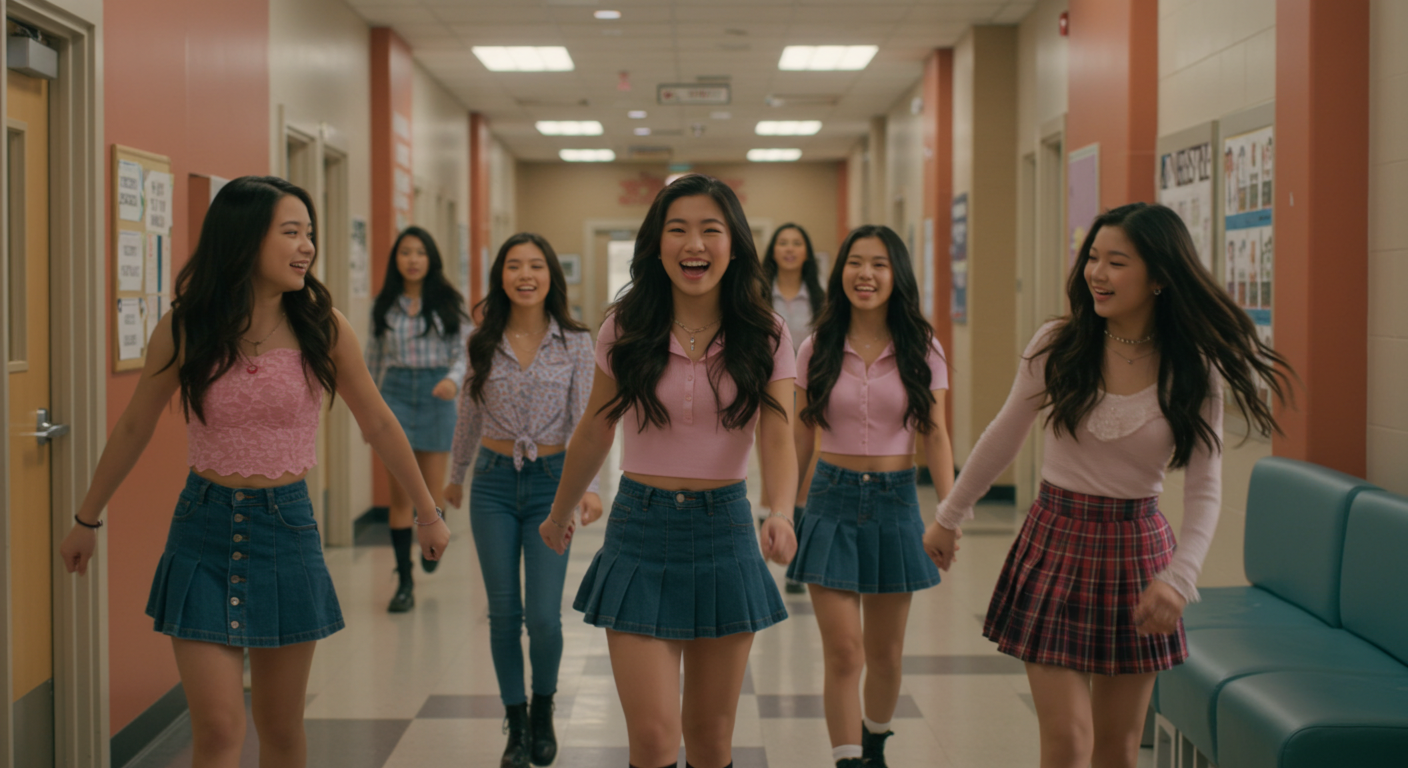 즐거운 여중생들