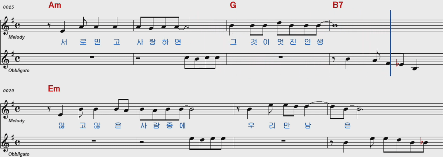 박정식 - 멋진 인생 악보
