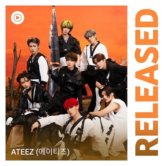 에이티즈 빌보드 200 앨범 1위 달성