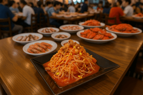 미더덕 요리