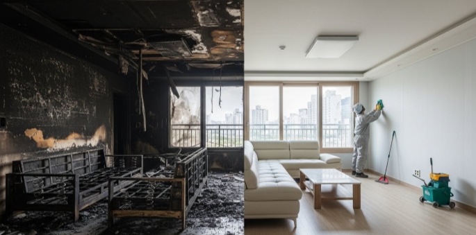 논산 화재청소 전문