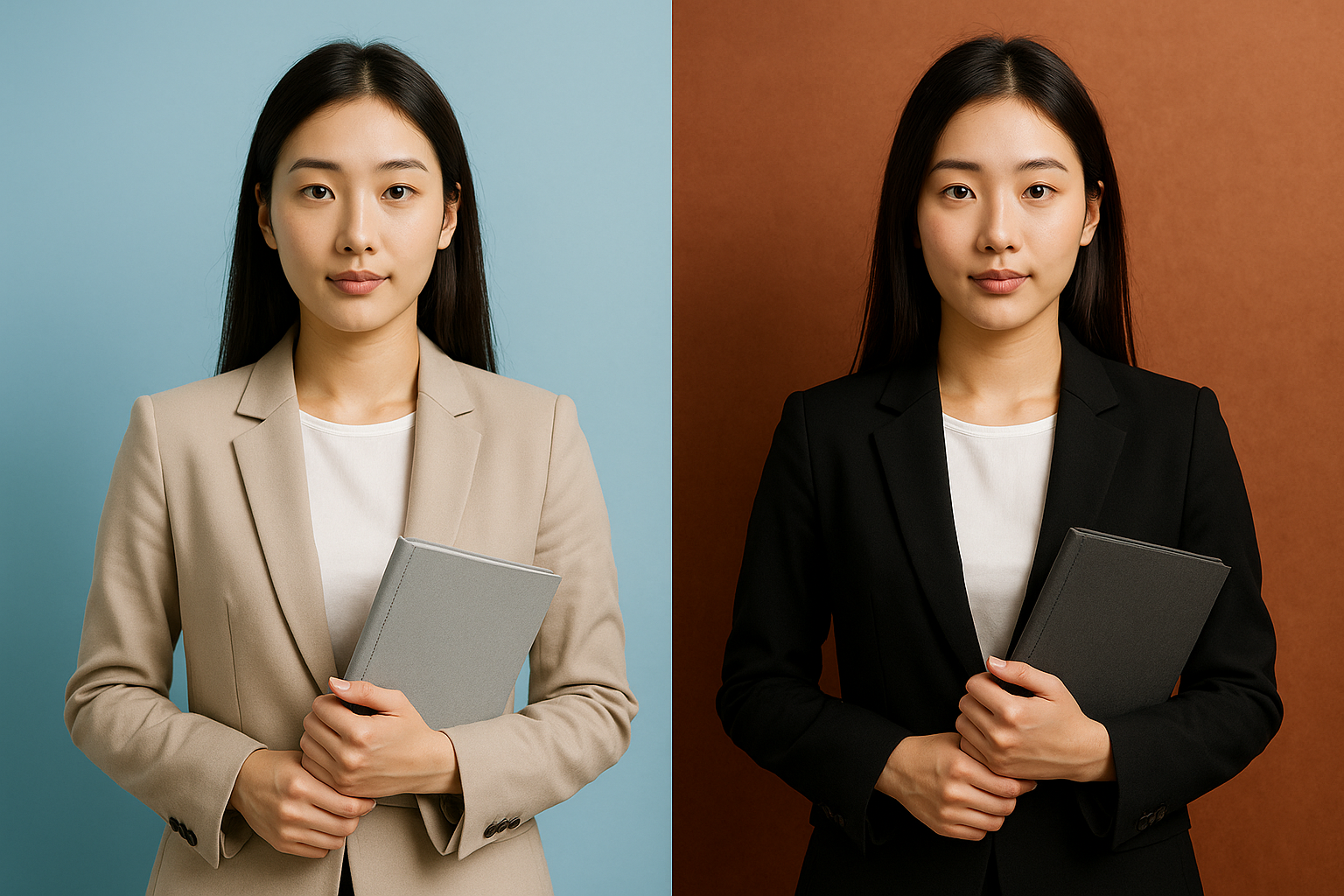 취업 포트폴리오 색감 선택 방법