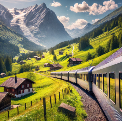 스위스 열차 여행