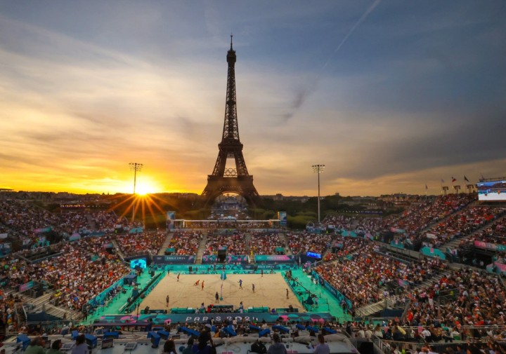 파리올림픽 폐막식 현장