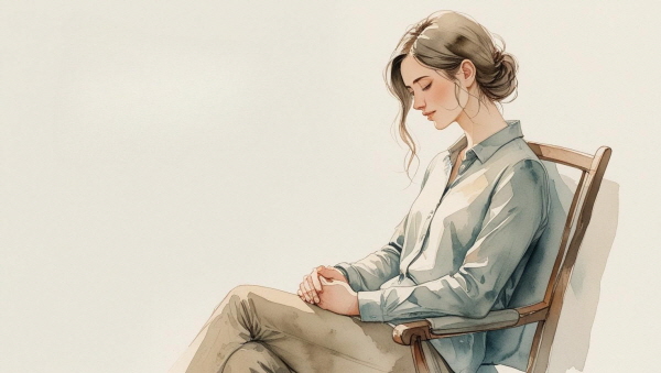 ISTJ의 정은 조용히 쌓이고 천천히 드러납니다. 무뚝뚝함 속에 숨어 있는 깊은 책임감은 그들의 마음의 표현입니다에 관한 그림