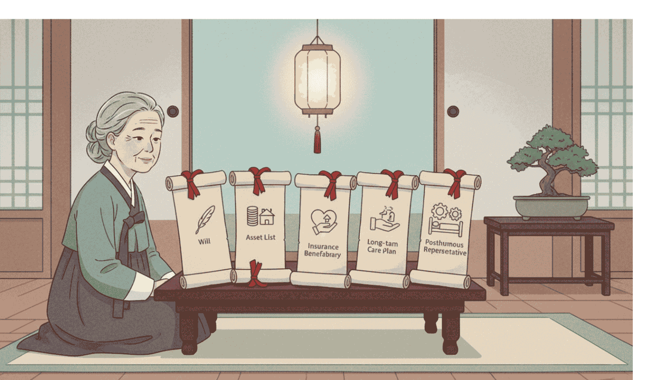 비혼자의 상속&middot;유류분 기본 가이드: 미리 준비해야 할 문서 5가지 (2025년 기준)