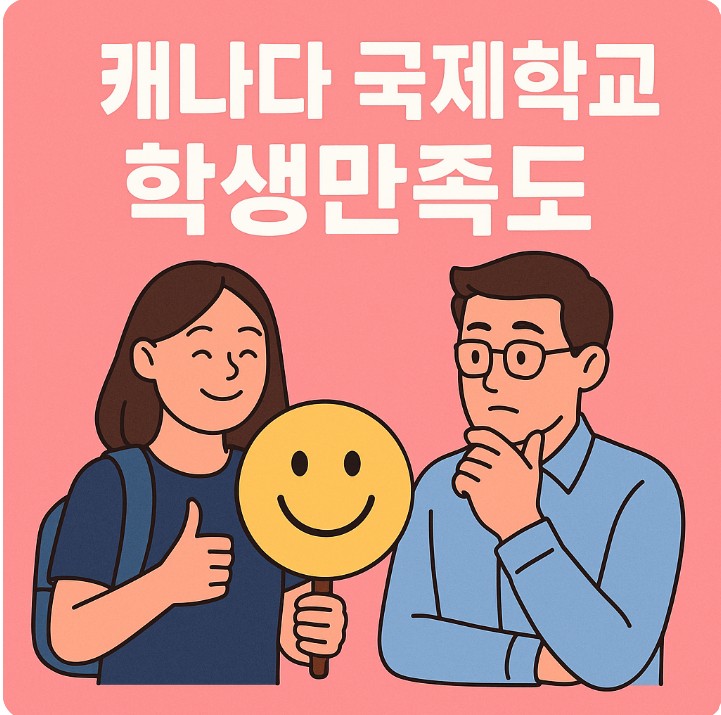 캐나다 국제학교 학생만족도, 교육환경, 학부모 시사점 관련