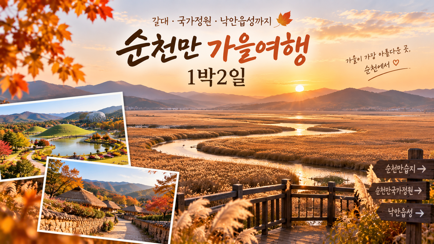 순천만 가을 여행