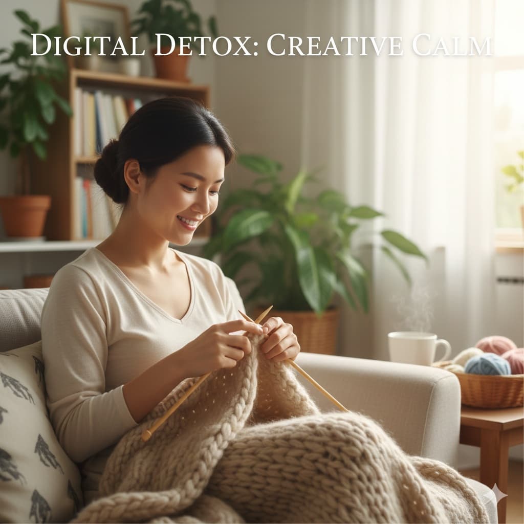 뇌가 차분해지는 손의 기술 — 손작업이 마음을 안정시키는 이유