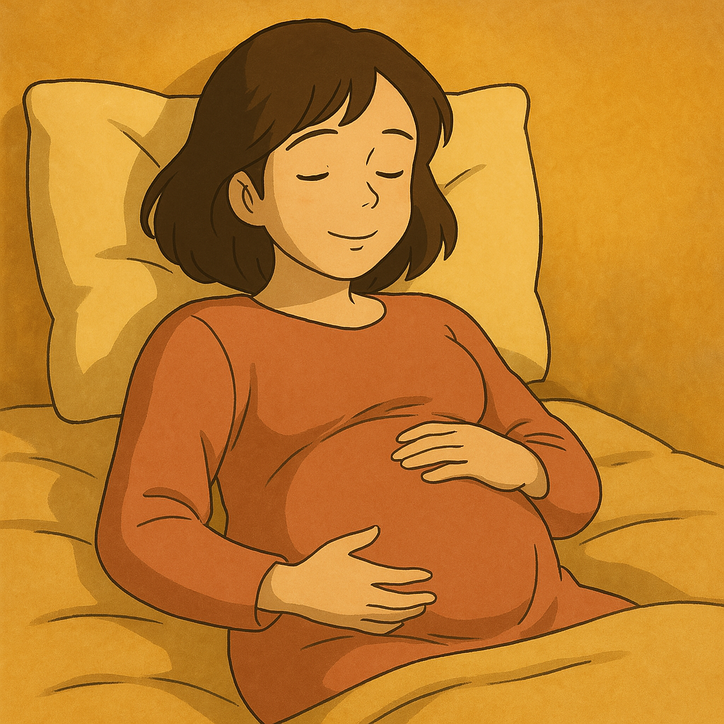 임신한 여자 이미지