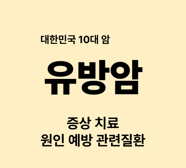 유방혹 유두분비물 유두함몰 유방암 증상 병원치료