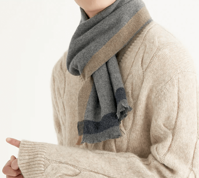 빈폴 목도리 사진