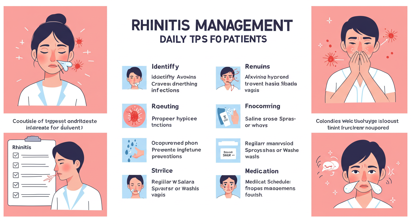 알레르기 비염 악화를 막는 꾸준한 생활 습관