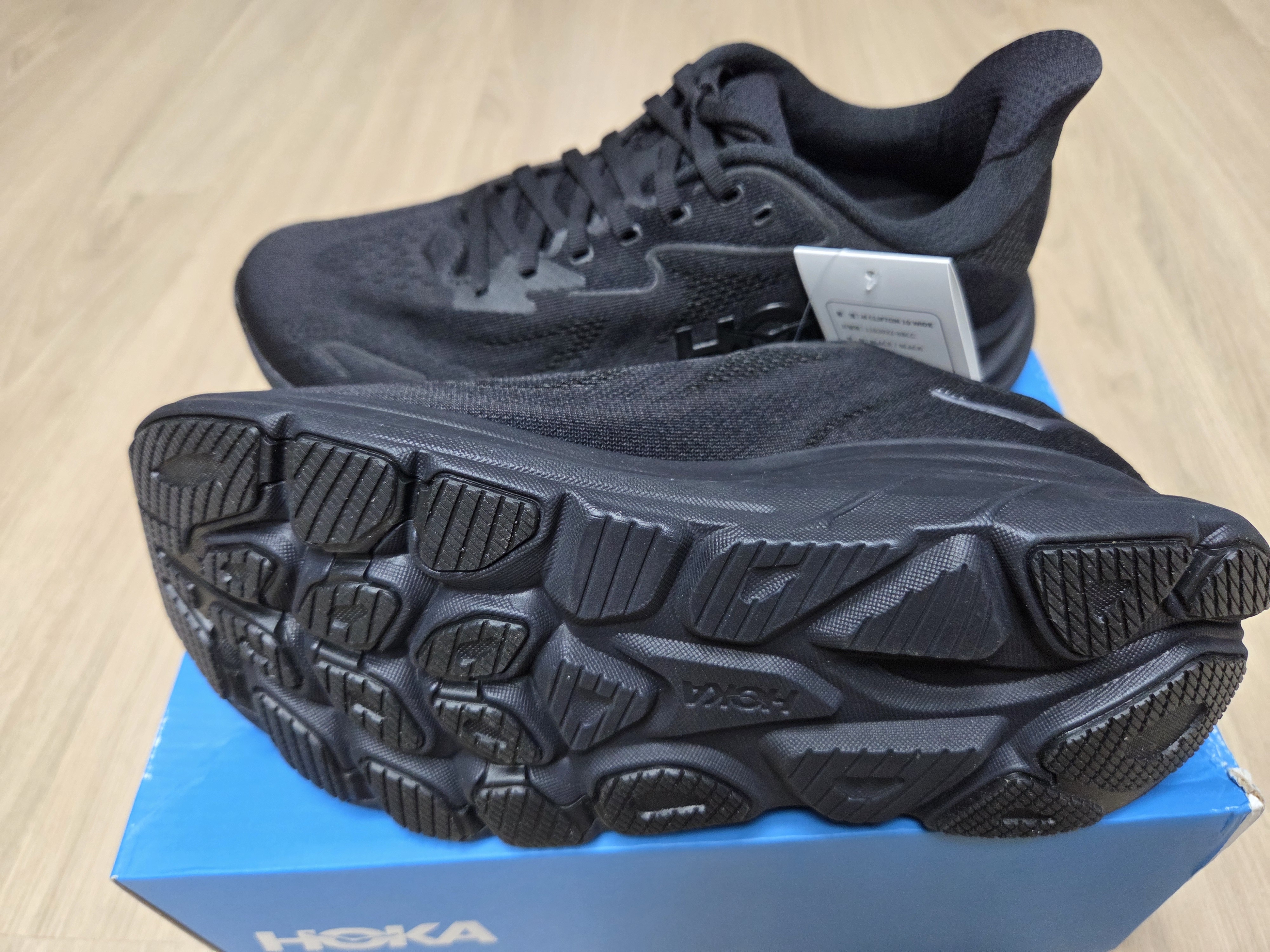 호카 남성용 클리프톤10 와이드 9