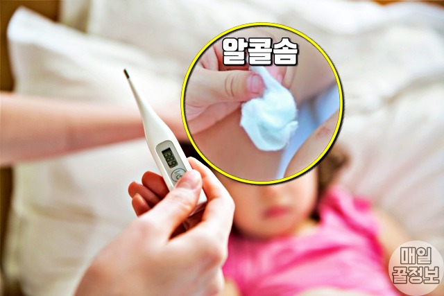 몸에 고열 응급처치법