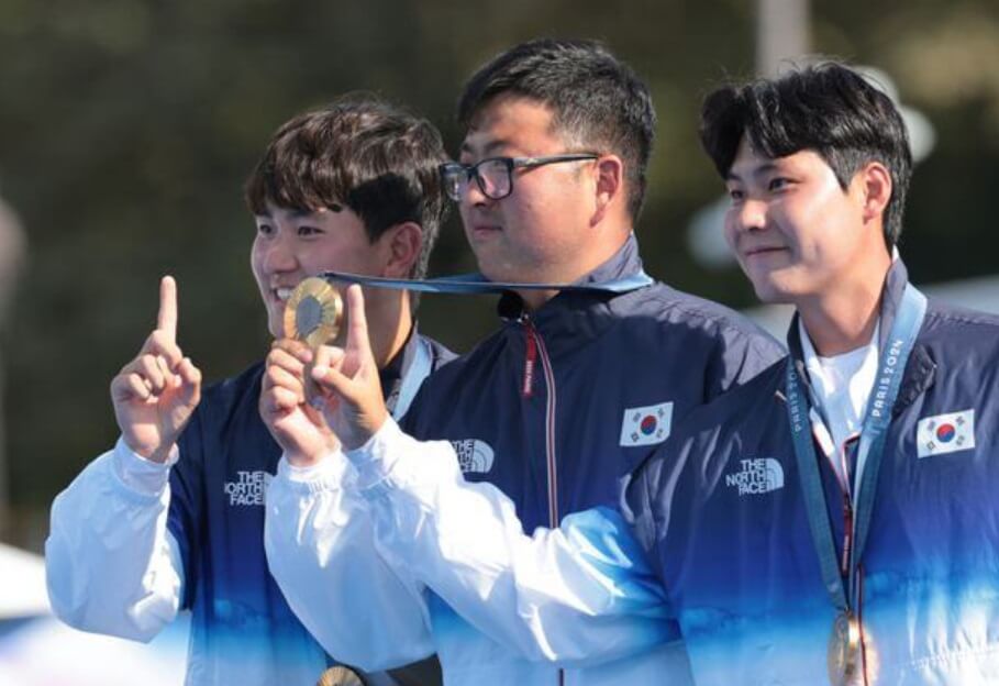2024 파리올림픽 양궁 남자단체전 대한민국 금메달 인터뷰 다시보기