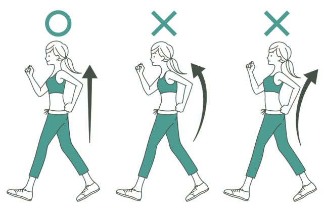 올바른 걷기자세