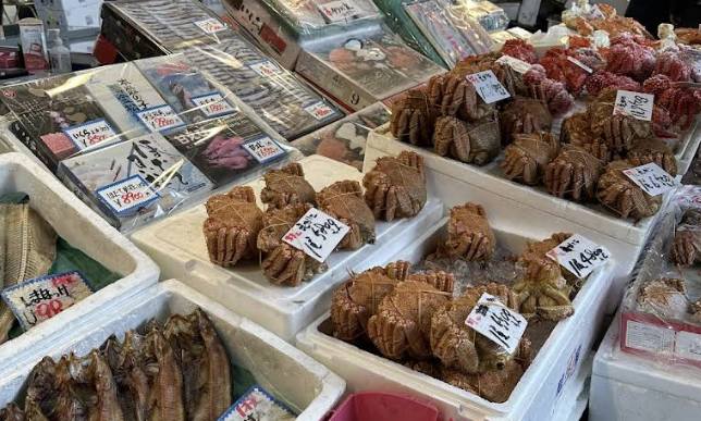 6월 삿포로 니조 시장