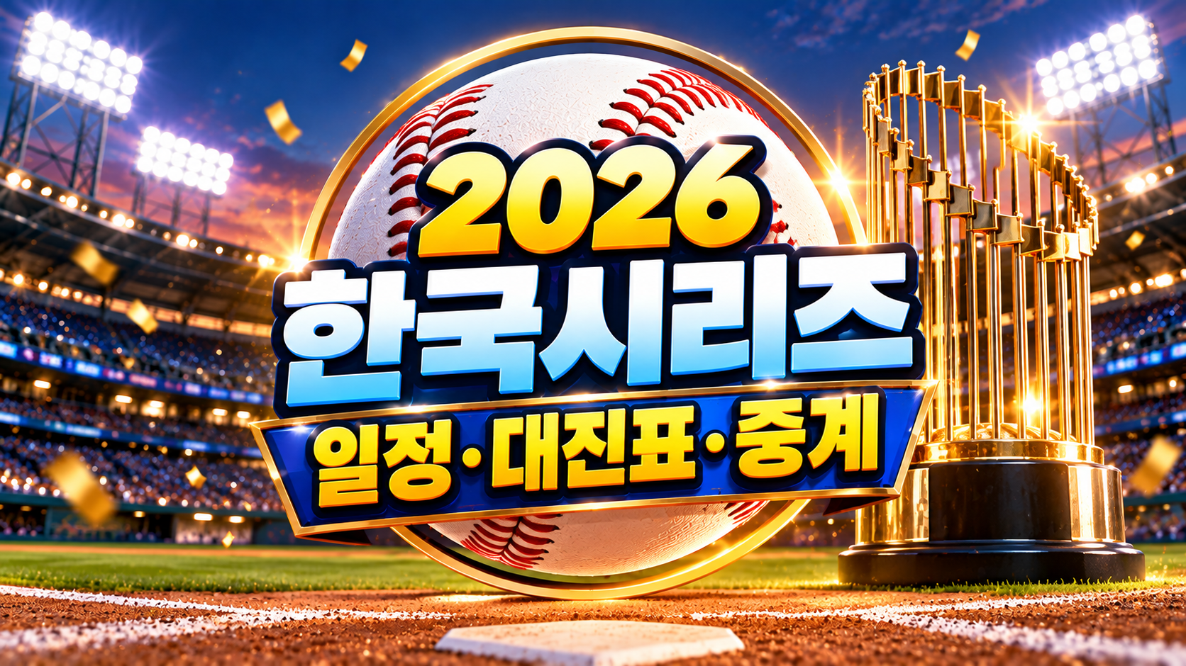 2026 한국시리즈 일정 총정리