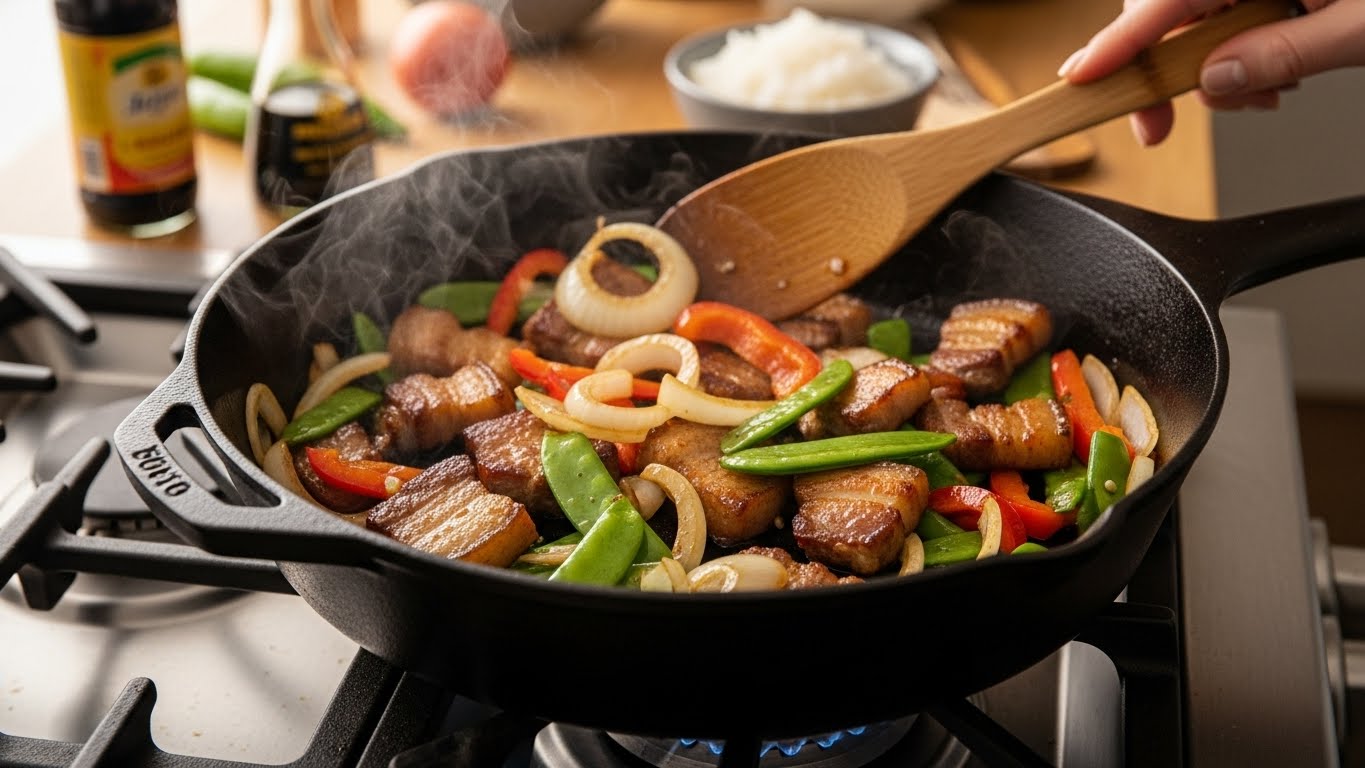 삼겹살이 남았을 때 집밥으로 다시 살아나는 현실적인 요리 활용법