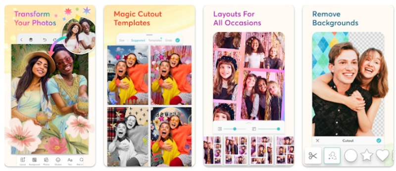 PicCollage앱 기능