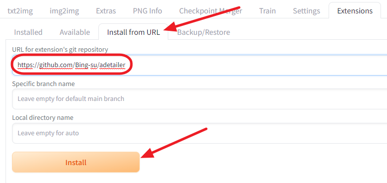 After Detailer 확장 설치1