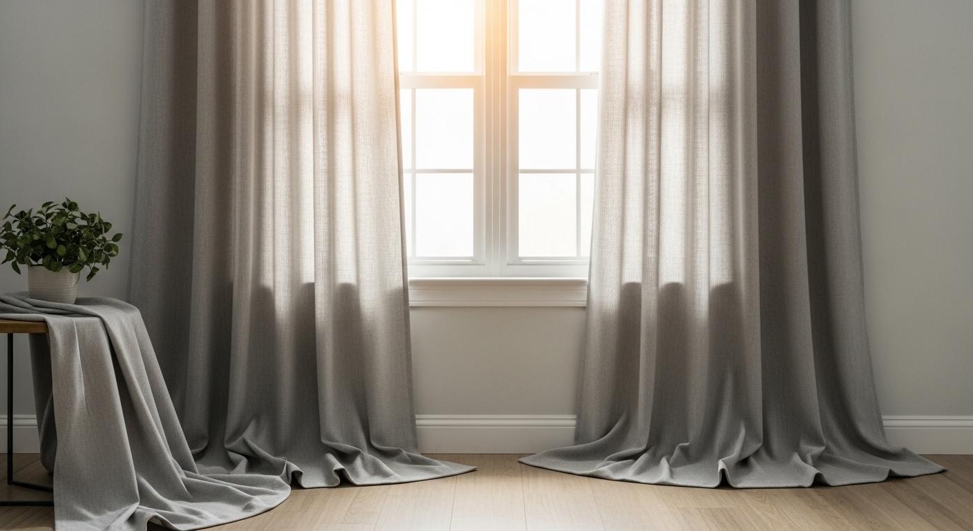 커튼 높이 줄이는법