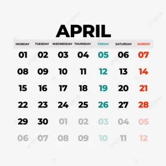 2025년 4월 달력 배경화면 일러스트 이미지 모음_2