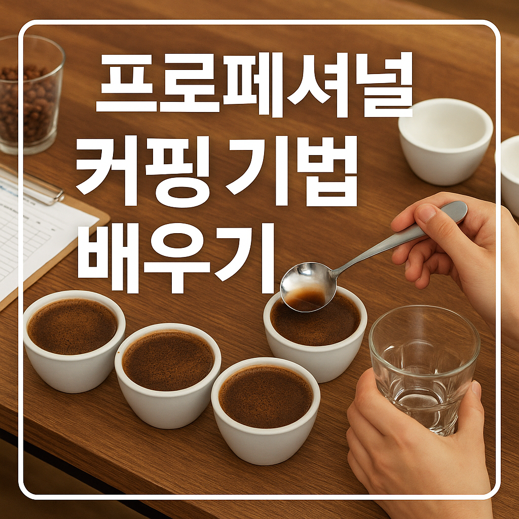 프로페셔널 커핑 기법 배우기