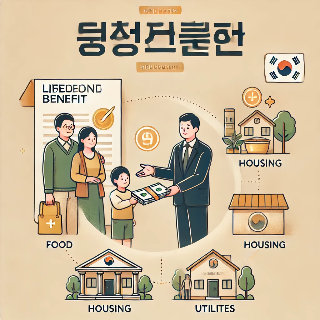 생계급여 관련 AI 이미지