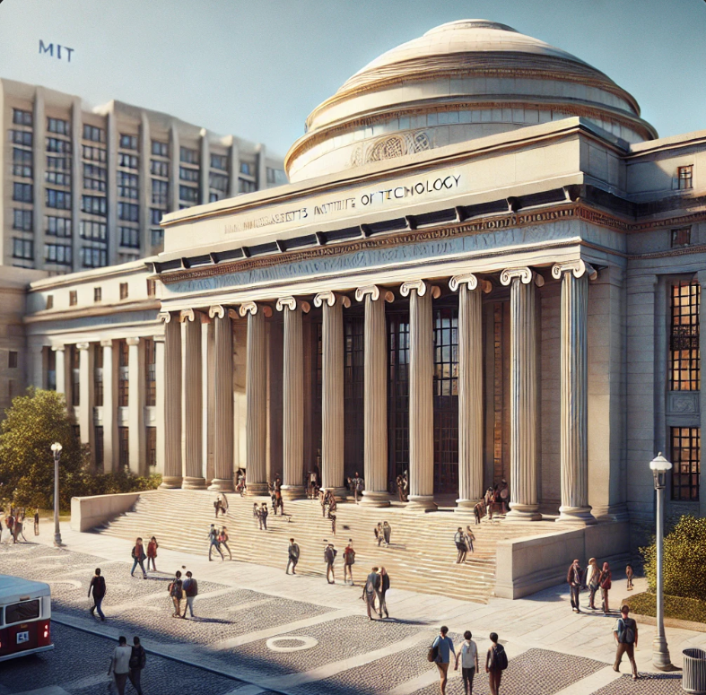 우주 과학에 유명한 메사추세츠 광과대학 이미지