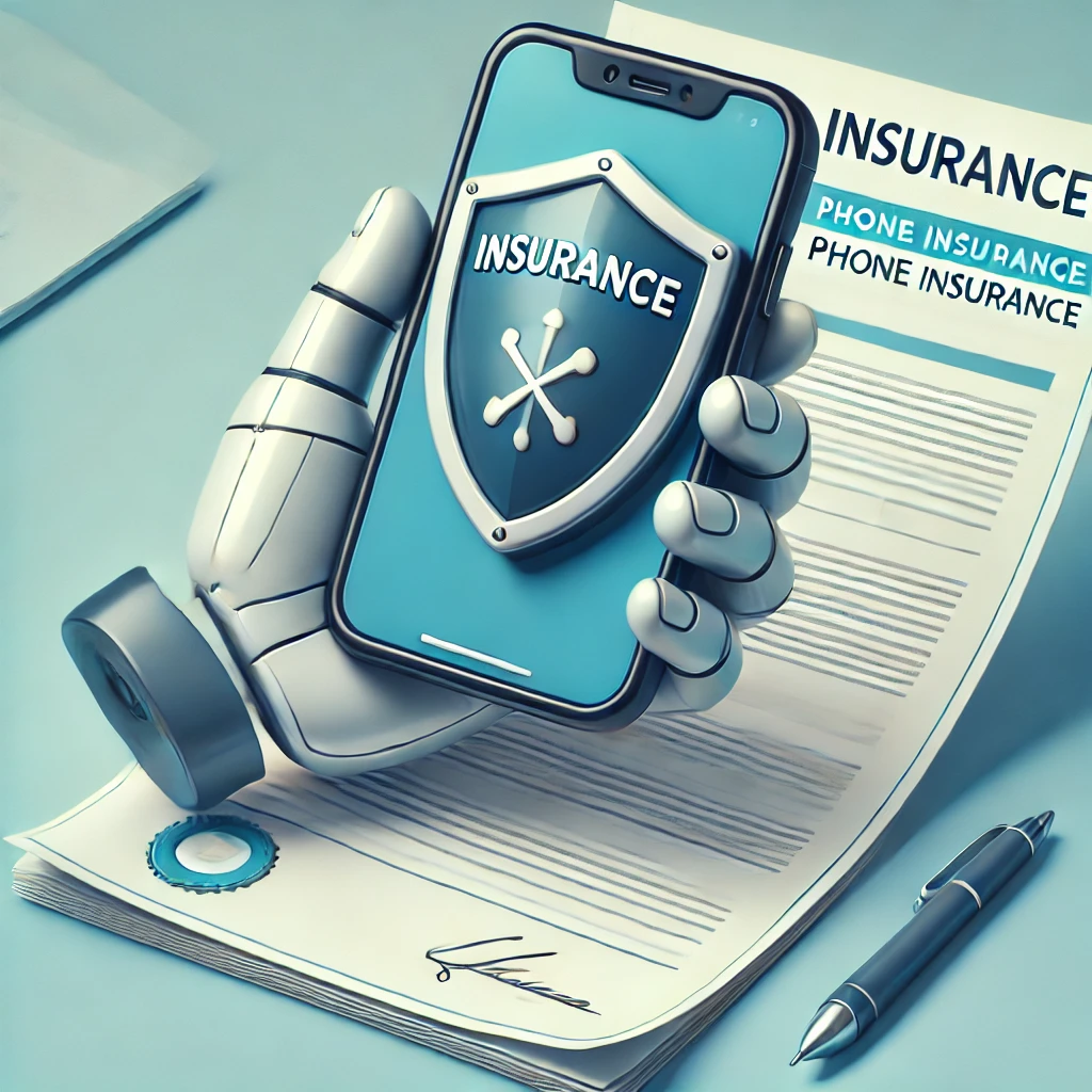 중고폰 보험 가입을 상징하는 이미지