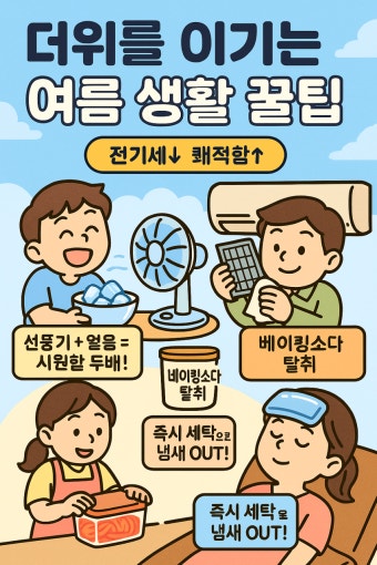 여름 더위 극복