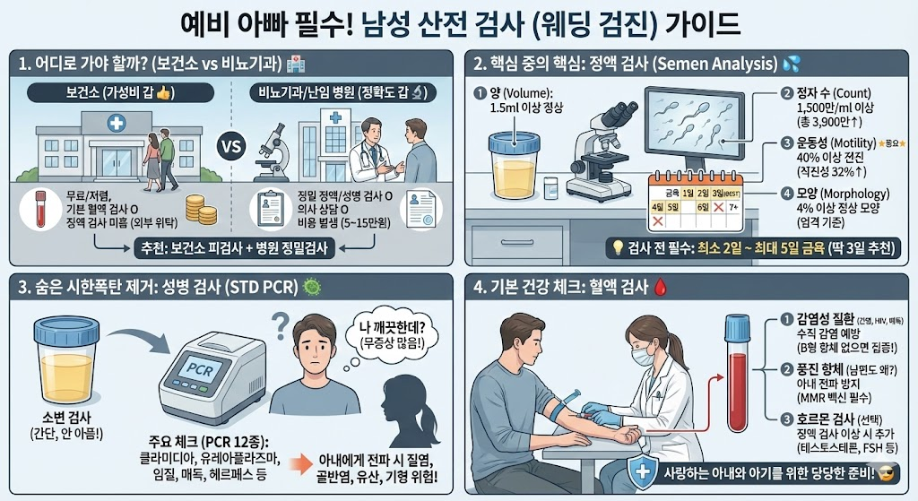 남편 산전검사리스트