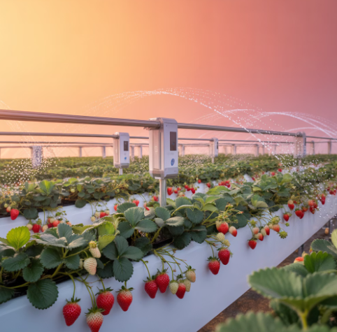 스마트 농업 시스템 예시 이미지