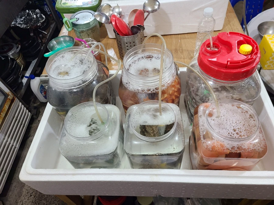 포장마차 해산물