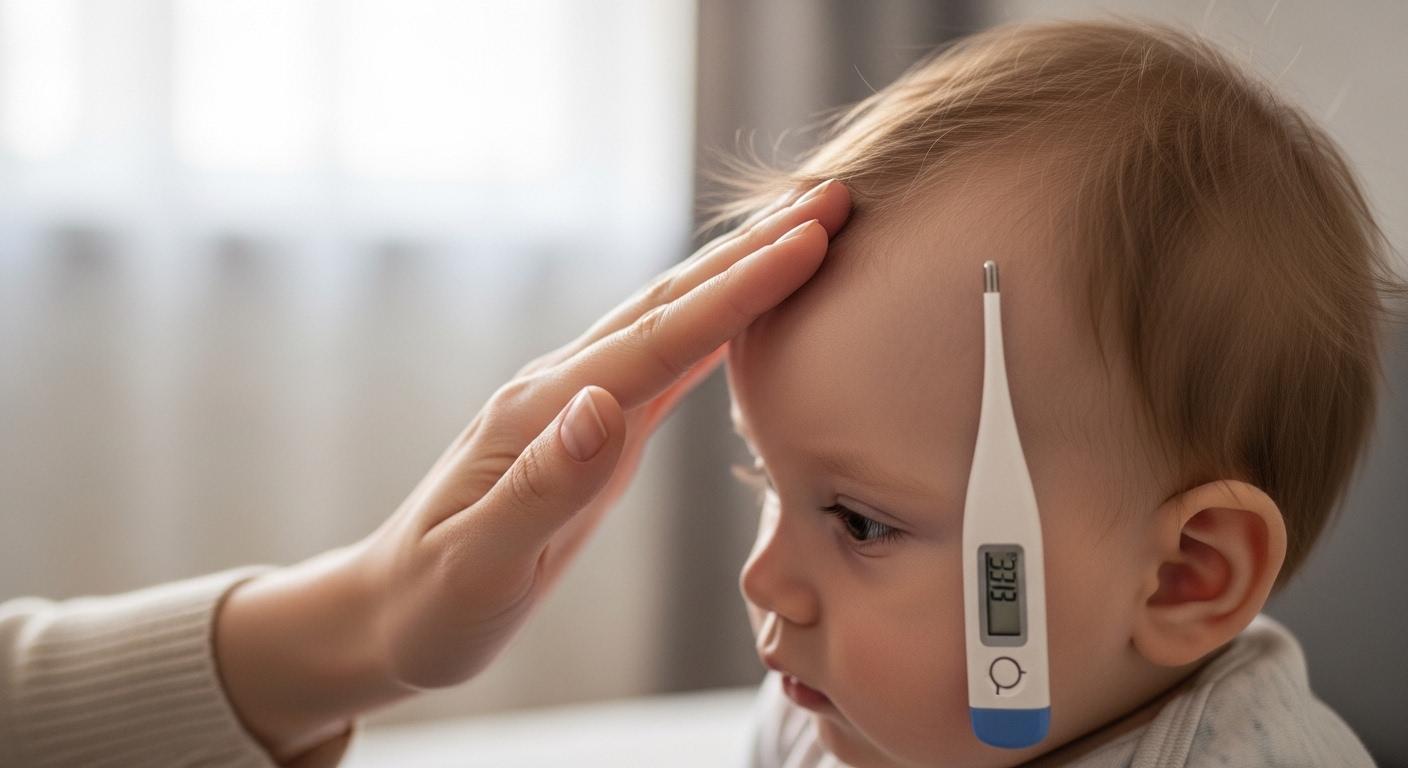 아기 열 내리는법