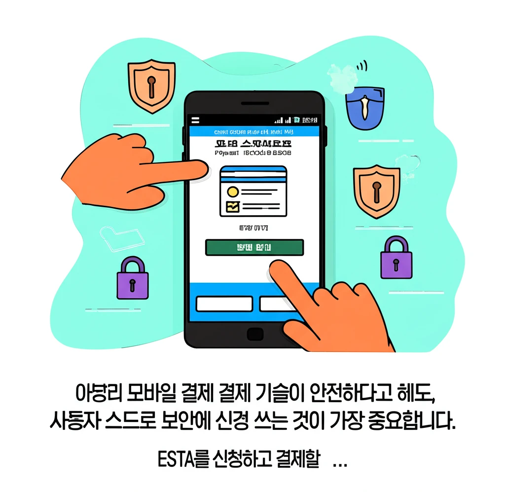 ESTA 결제 모바일로 안전할까 21..