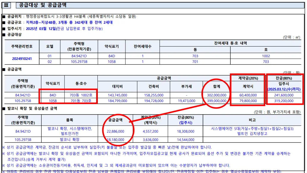 세종-리버파크-무순위-7단지-분양가